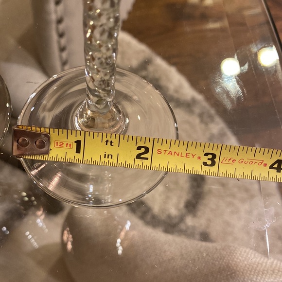 Set of 4 champagne flutes special 90th anniversary engraved - Picture 6 of 6